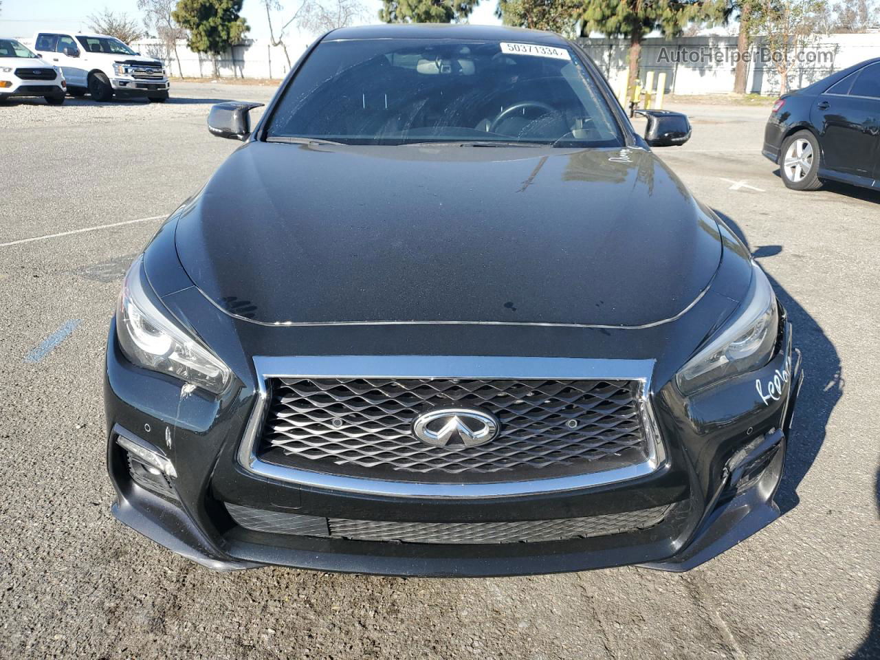 2019 Infiniti Q50 Red Sport 400 Черный vin: JN1FV7AP9KM760345