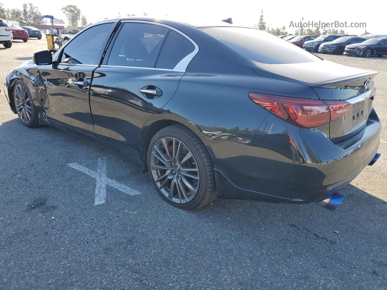 2019 Infiniti Q50 Red Sport 400 Черный vin: JN1FV7AP9KM760345