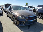 2016 Infiniti Q50 Red Sport 400 Brown vin: JN1FV7APXGM420807