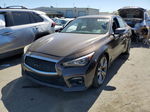 2016 Infiniti Q50 Red Sport 400 Brown vin: JN1FV7APXGM420807