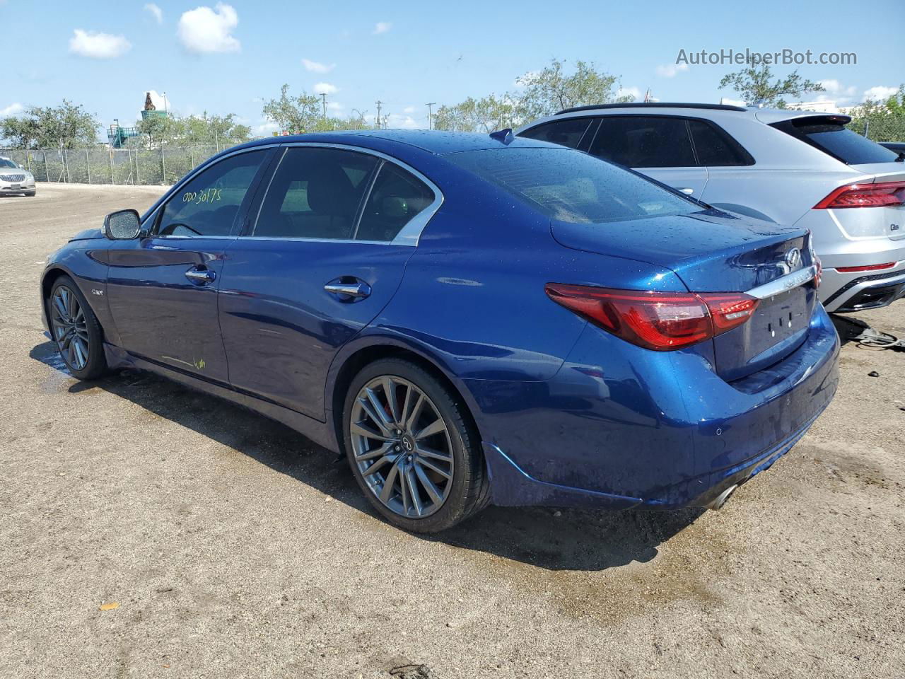 2019 Infiniti Q50 Red Sport 400 Синий vin: JN1FV7APXKM780085