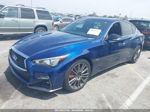 2019 Infiniti Q50 3.0t Red Sport 400 Blue vin: JN1FV7APXKM780197