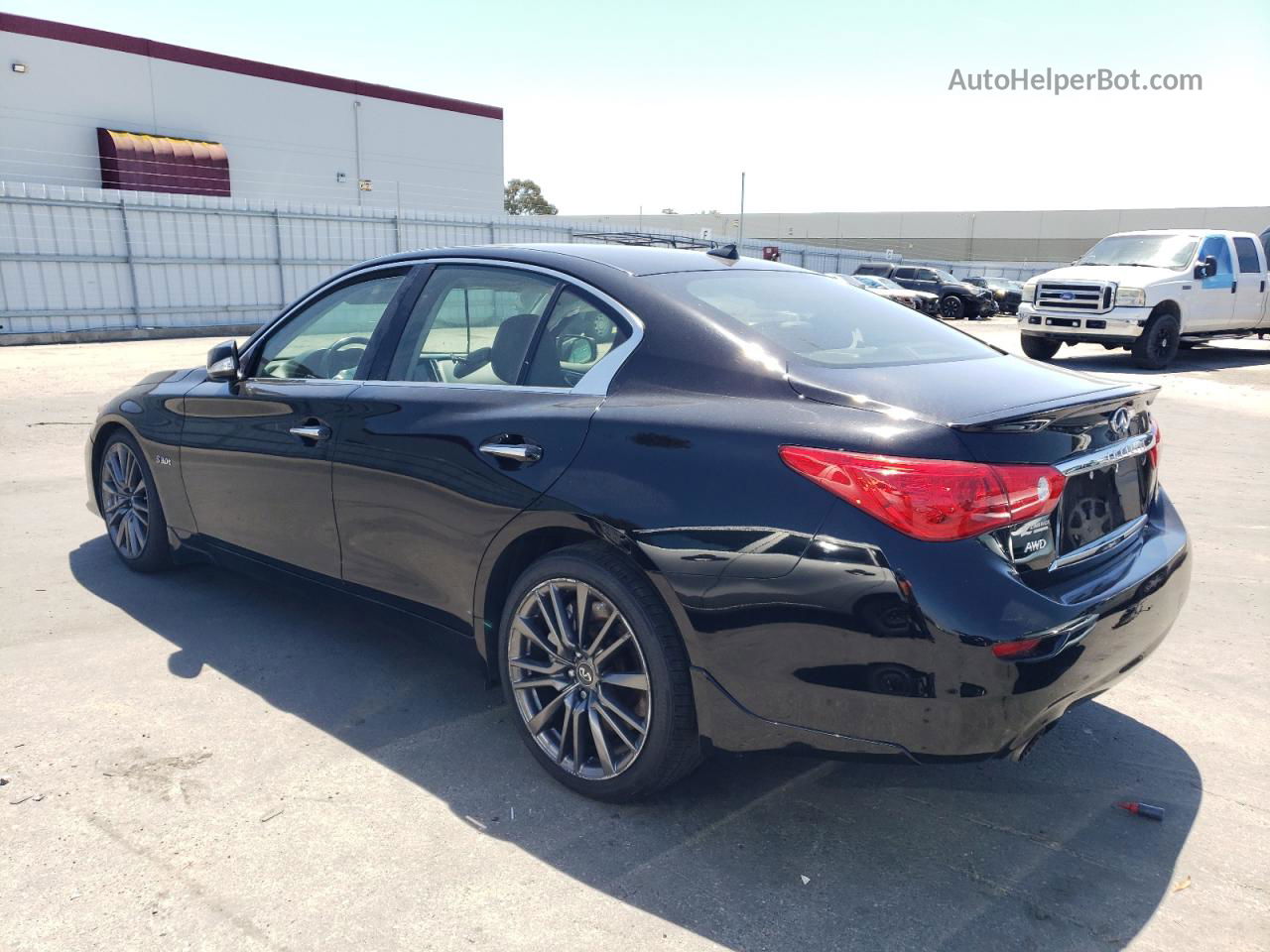 2016 Infiniti Q50 Red Sport 400 Черный vin: JN1FV7AR0GM452019