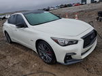 2018 Infiniti Q50 Red Sport 400 White vin: JN1FV7AR0JM480152