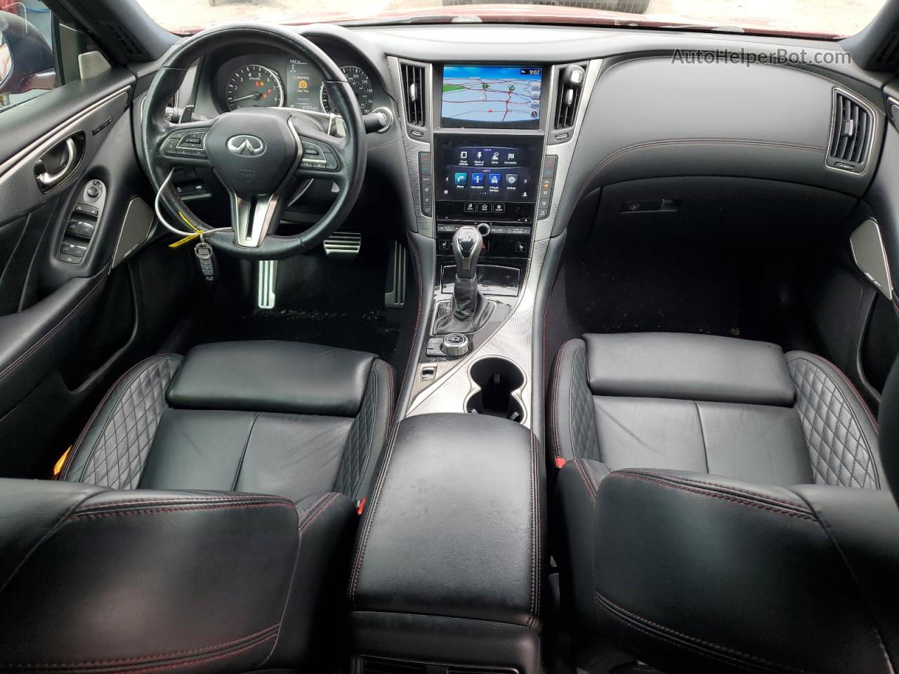 2019 Infiniti Q50 Red Sport 400 Красный vin: JN1FV7AR0KM801320