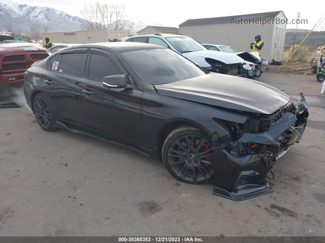 2018 Infiniti Q50 3.0t Red Sport 400 Black vin: JN1FV7AR1JM481858