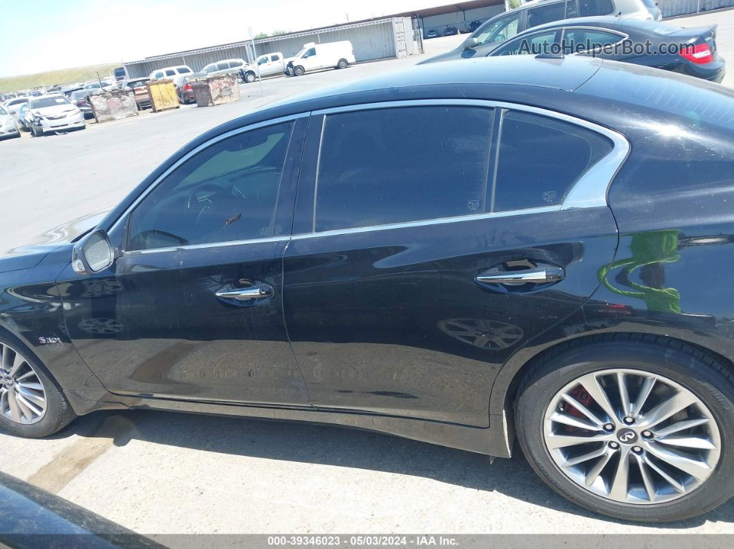 2018 Infiniti Q50 3.0t Red Sport 400 Black vin: JN1FV7AR2JM481612