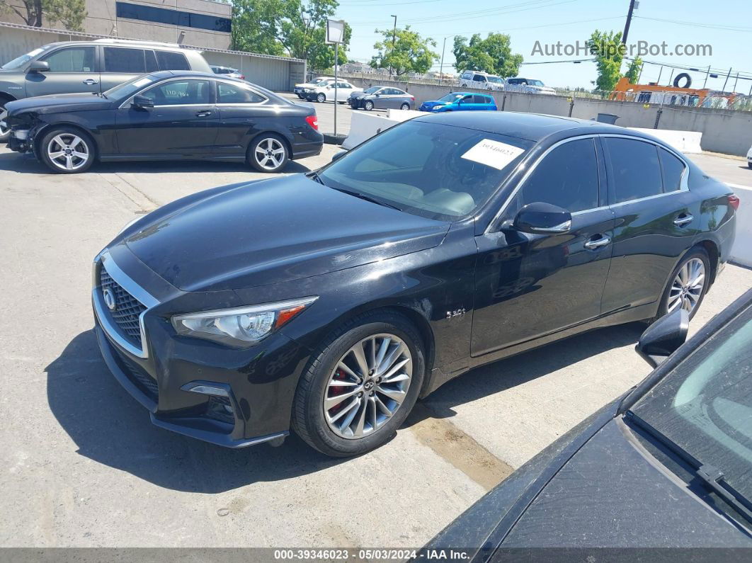 2018 Infiniti Q50 3.0t Red Sport 400 Черный vin: JN1FV7AR2JM481612