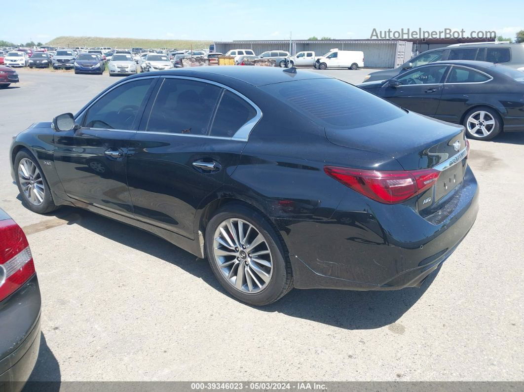 2018 Infiniti Q50 3.0t Red Sport 400 Black vin: JN1FV7AR2JM481612