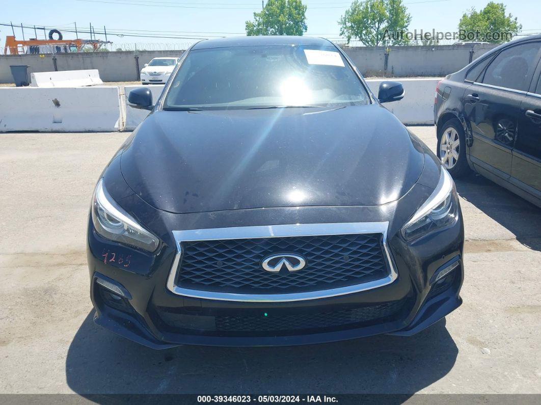 2018 Infiniti Q50 3.0t Red Sport 400 Black vin: JN1FV7AR2JM481612