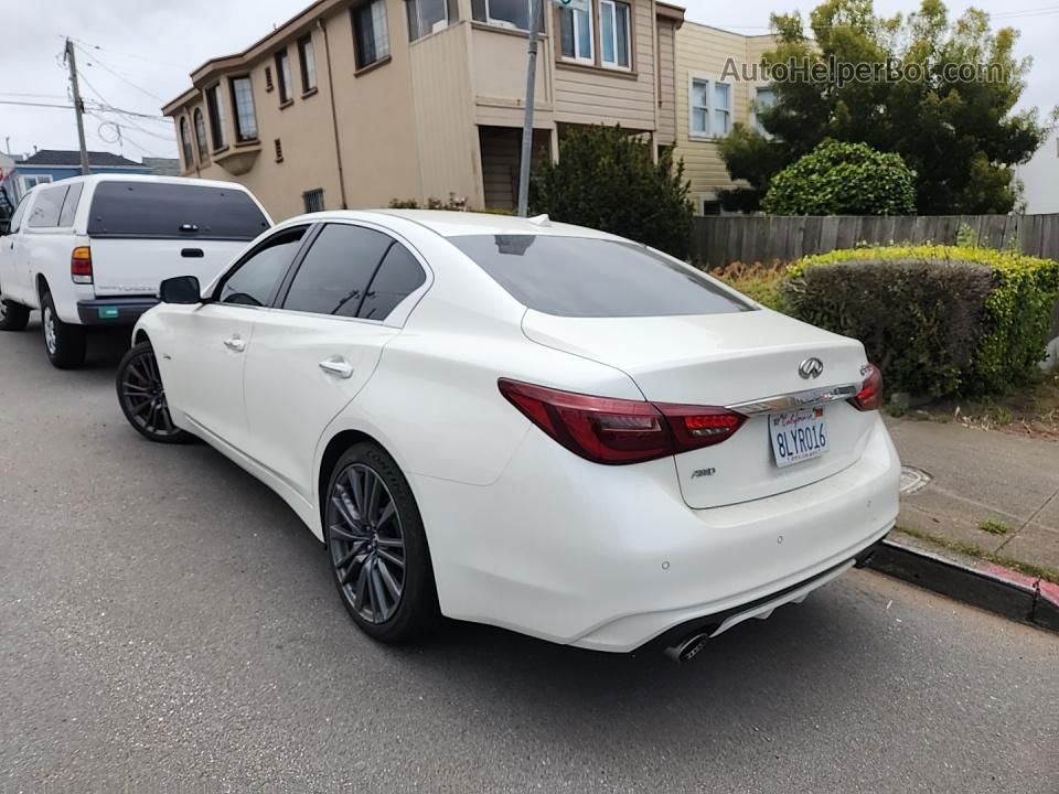 2019 Infiniti Q50 Red Sport 400 Белый vin: JN1FV7AR2KM801335