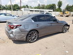 2018 Infiniti Q50 Red Sport 400 Gray vin: JN1FV7AR3JM480517