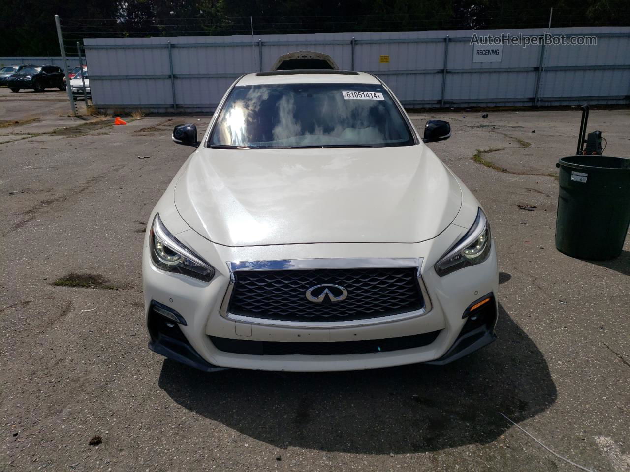 2019 Infiniti Q50 Red Sport 400 Белый vin: JN1FV7AR3KM801294