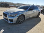 2016 Infiniti Q50 Red Sport 400 Silver vin: JN1FV7AR4GM451732