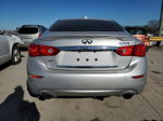 2016 Infiniti Q50 Red Sport 400 Silver vin: JN1FV7AR4GM451732