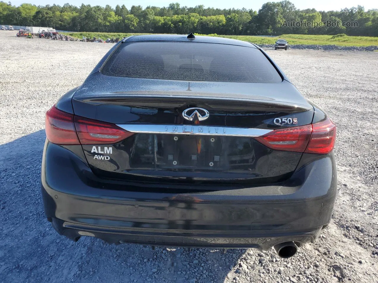 2018 Infiniti Q50 Red Sport 400 Black vin: JN1FV7AR5JM481457