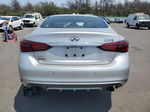 2018 Infiniti Q50 Red Sport 400 Silver vin: JN1FV7AR5JM700367