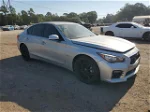 2016 Infiniti Q50 Red Sport 400 Silver vin: JN1FV7AR6GM451182