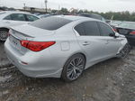 2016 Infiniti Q50 Red Sport 400 Silver vin: JN1FV7AR6GM451876