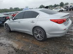 2016 Infiniti Q50 Red Sport 400 Silver vin: JN1FV7AR6GM451876