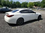 2019 Infiniti Q50 Red Sport 400 White vin: JN1FV7AR6KM800981