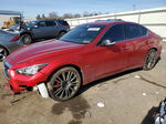 2019 Infiniti Q50 Red Sport 400 Red vin: JN1FV7AR6KM830367