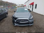 2016 Infiniti Q50 3.0t Red Sport 400 Gray vin: JN1FV7AR7GM450557