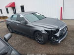 2016 Infiniti Q50 3.0t Red Sport 400 Серый vin: JN1FV7AR7GM450557