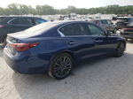 2018 Infiniti Q50 Red Sport 400 Blue vin: JN1FV7AR7JM480391