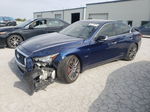 2018 Infiniti Q50 Red Sport 400 Blue vin: JN1FV7AR7JM480391