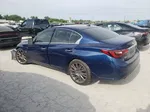 2018 Infiniti Q50 Red Sport 400 Blue vin: JN1FV7AR7JM480391