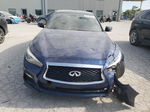 2018 Infiniti Q50 Red Sport 400 Blue vin: JN1FV7AR7JM480391