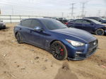 2018 Infiniti Q50 Red Sport 400 Blue vin: JN1FV7AR7JM480956