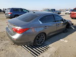 2016 Infiniti Q50 Red Sport 400 Gray vin: JN1FV7AR8GM451281