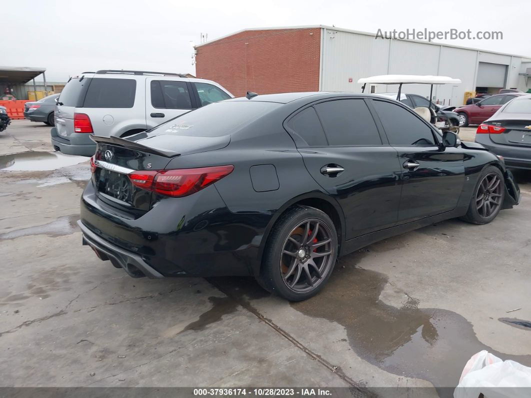 2019 Infiniti Q50 3.0t Red Sport 400 Black vin: JN1FV7AR8KM800562