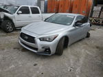 2019 Infiniti Q50 Red Sport 400 Silver vin: JN1FV7AR8KM800853