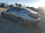 2016 Infiniti Q50 Red Sport 400 Gray vin: JN1FV7ARXGM451413