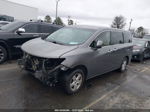 2015 Nissan Quest Platinum/s/sl/sv Gray vin: JN8AE2KP0F9120692