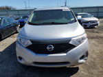 2015 Nissan Quest S Silver vin: JN8AE2KP0F9123513