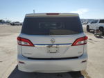 2015 Nissan Quest S White vin: JN8AE2KP0F9124001