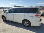 2015 Nissan Quest S White vin: JN8AE2KP0F9124001