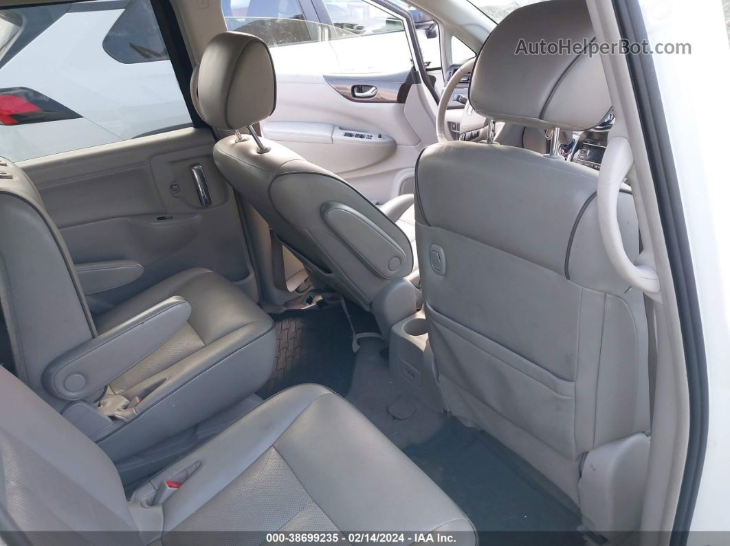 2015 Nissan Quest Sv Белый vin: JN8AE2KP0F9124192