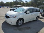 2015 Nissan Quest S White vin: JN8AE2KP0F9129845