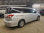 2015 Nissan Quest S Silver vin: JN8AE2KP0F9130655