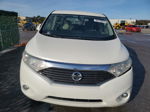 2015 Nissan Quest S White vin: JN8AE2KP0F9132969