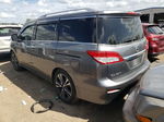 2015 Nissan Quest S Gray vin: JN8AE2KP0F9133796