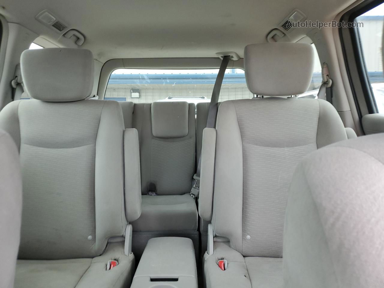 2015 Nissan Quest S Gray vin: JN8AE2KP0F9134138