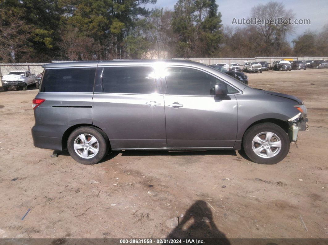 2015 Nissan Quest Sv Brown vin: JN8AE2KP1F9123892