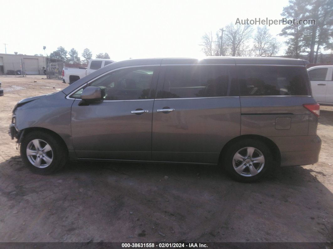 2015 Nissan Quest Sv Brown vin: JN8AE2KP1F9123892