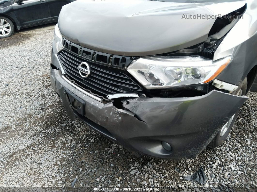 2015 Nissan Quest Sv/s/platinum/sl Gray vin: JN8AE2KP1F9126761